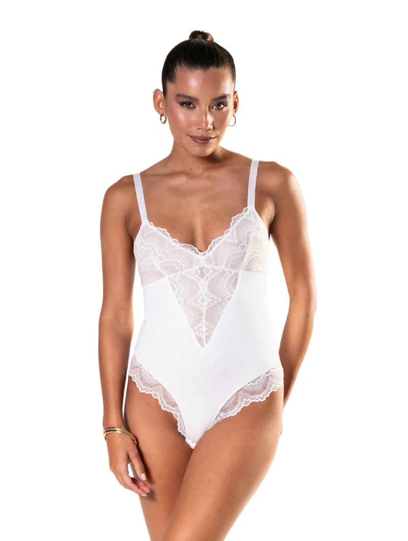 Half Laced Bodysuit