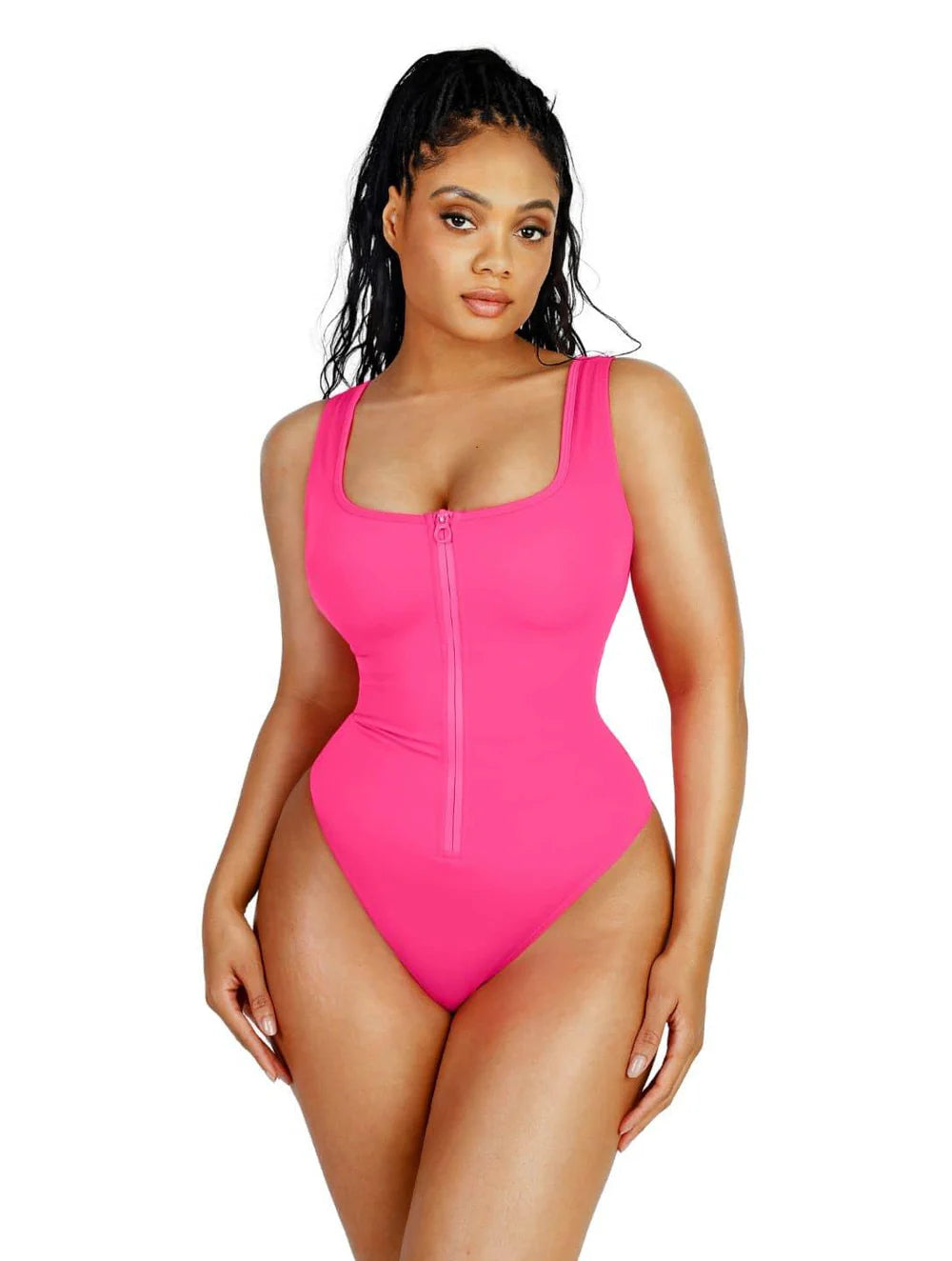 Sculpting Zip Up Swimsuit