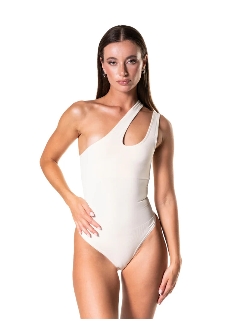 One Shoulder Shapewear Bodysuit